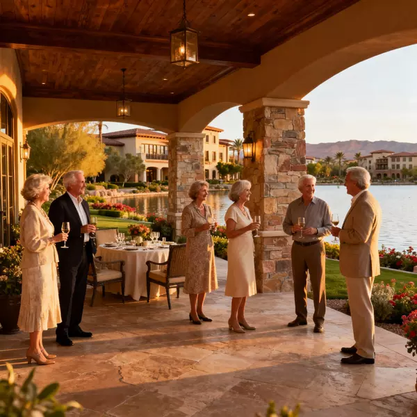 Ravello community culture featuring elegant Lake Las Vegas lifestyle, sophisticated neighbors, exclusive gated golf living, and refined social atmosphere in Henderson Nevada