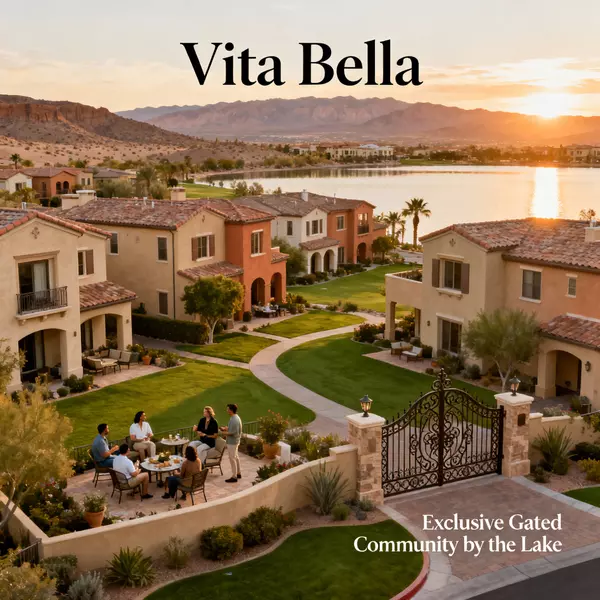 Vita Bella community culture featuring Lake Las Vegas townhome lifestyle, exclusive gated living, neighbor connections, and modern resort programming in Henderson Nevada