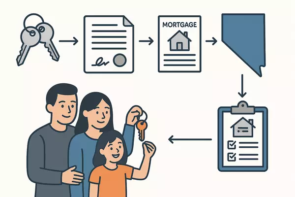 feature image of Nevada Home Buying Process: Complete Step-by-Step Guide for First-Time and Move-Up Buyers