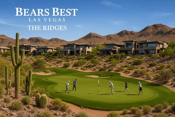 Bear's Best Las Vegas championship golf course designed by Jack Nicklaus exclusively serving The Ridges luxury community with world-class golf experience