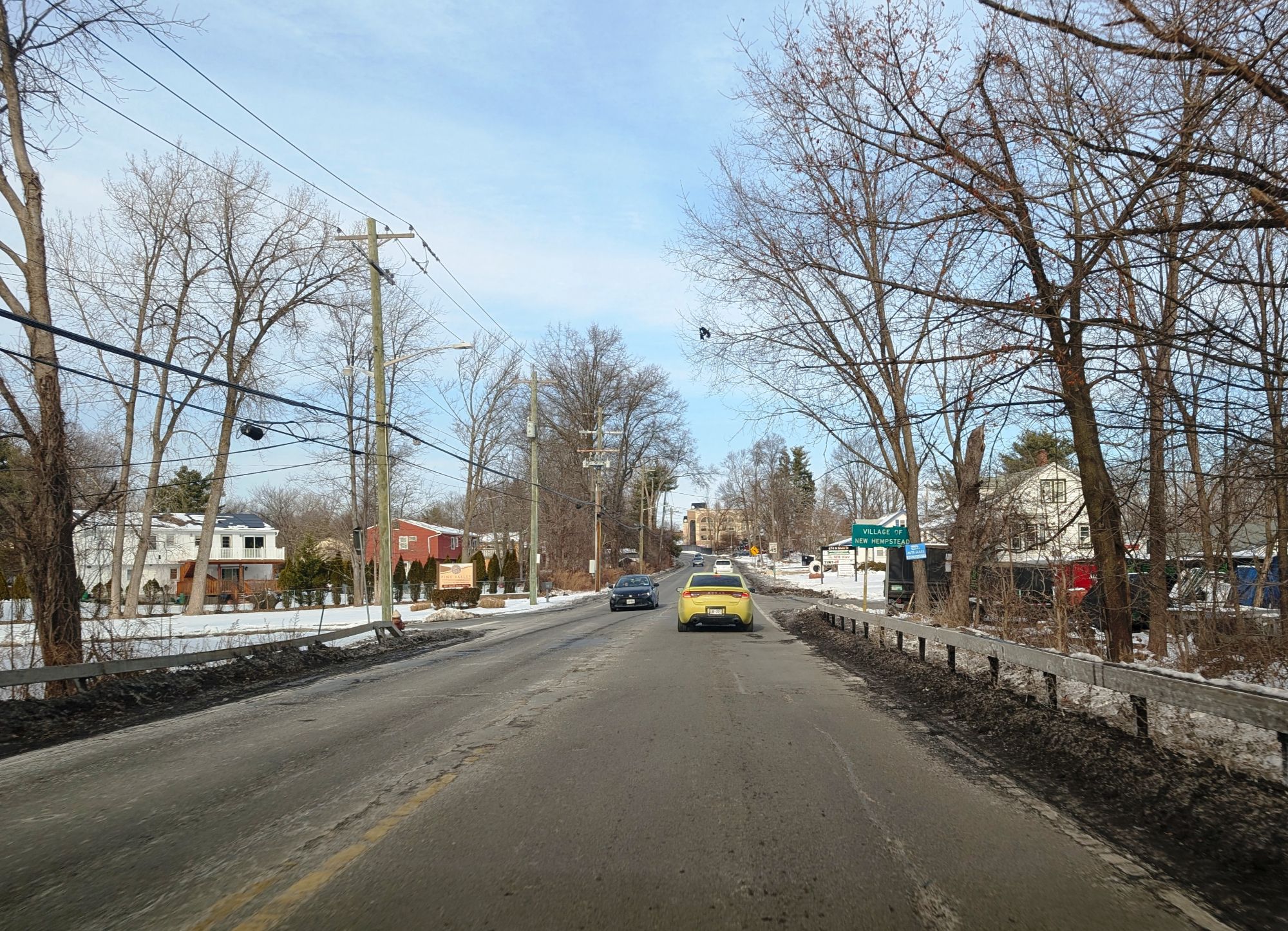 NY_Route_45_nb_entering_New_Hempstead,_Jan._2025