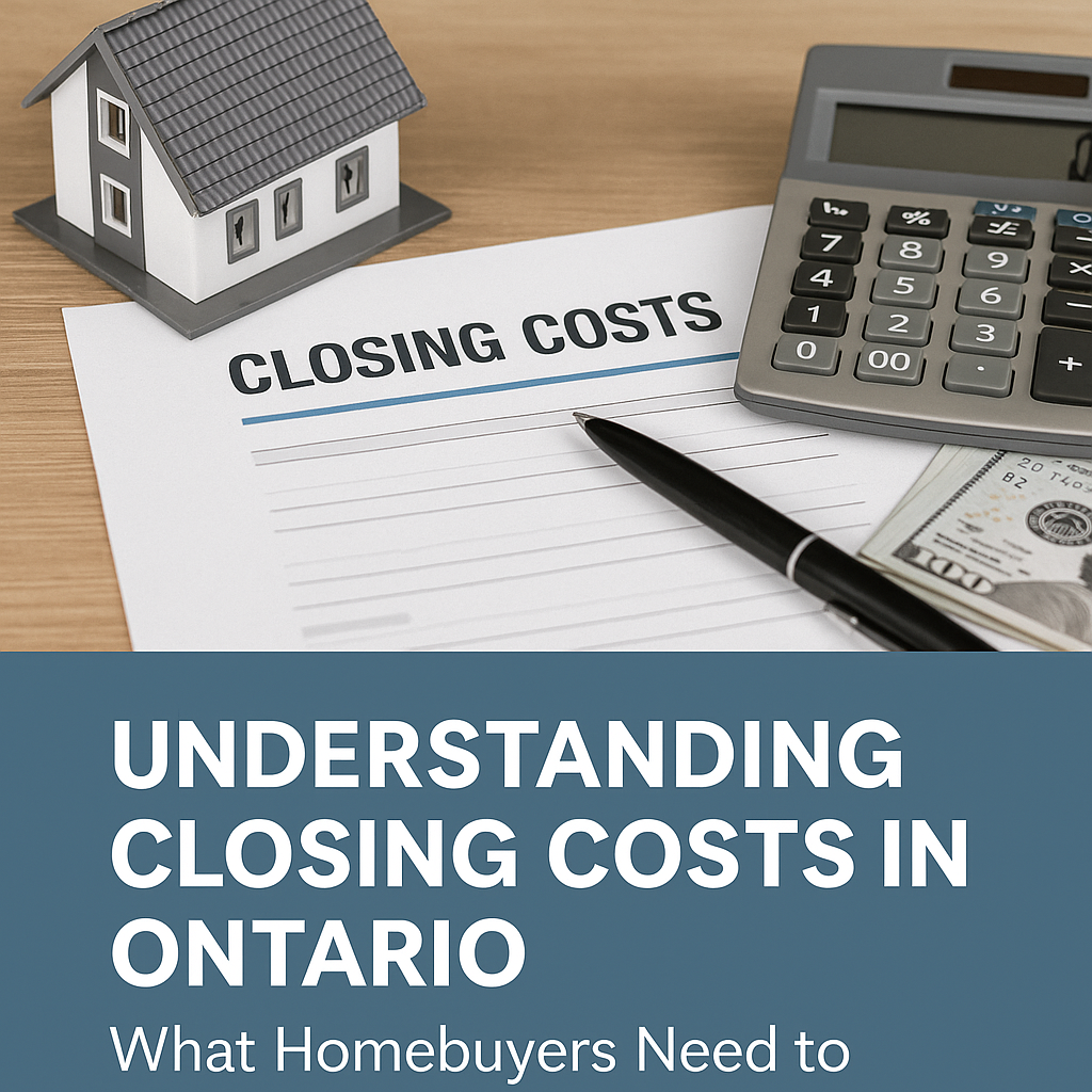 Closing Costs Ontario 2025 - Budgeting Guide