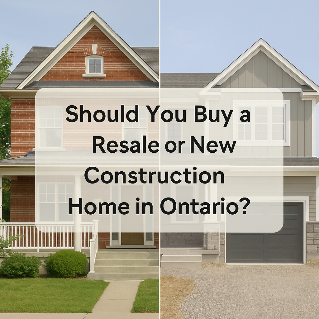 Ontario Resale vs New Construction Comparison