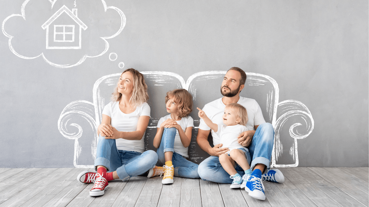 Dallas family planning their next home, illustrating strategies for homeowners deciding whether to sell their current home before buying a new one
