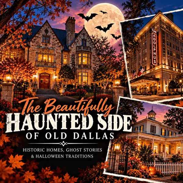 The Beautifully Haunted Side of Old Dallas: Historic Homes, Ghost Stories & Halloween Traditions