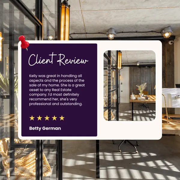 Betty German - Kelly Reber Client Review