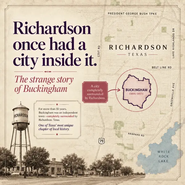 Before It Was North Dallas, Part Two: The Tiny City Hidden Inside Richardson,Kelly Reber