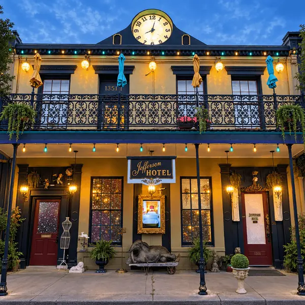 Jefferson, Texas: A Step Back in Time at the Historic Jefferson Hotel,Kelly Reber