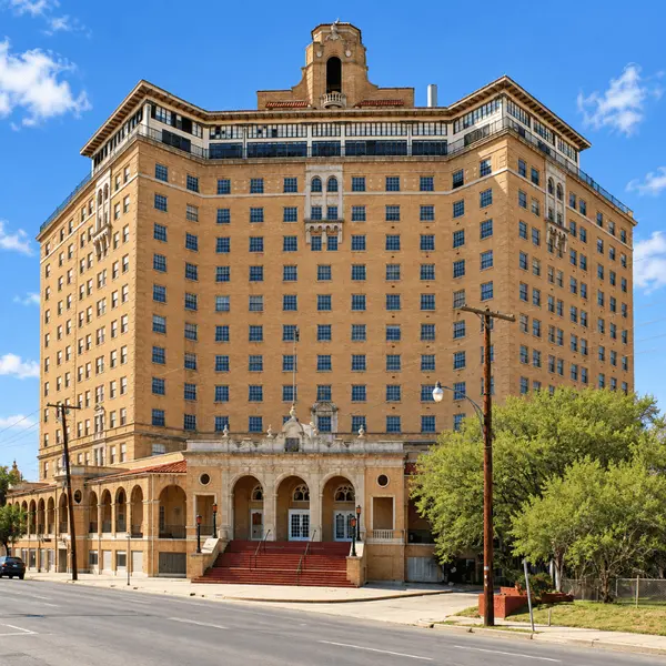 Part 2: The Baker Hotel & Mineral Wells. Historic Baker Hotel in Mineral Wells, Texas, a restored landmark and popular weekend getaway located a short drive from Dallas.