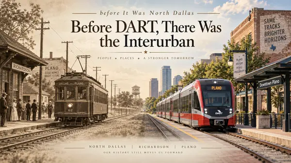 feature image of Before It Was North Dallas: Part Seven: Before DART, There Was the Interurban