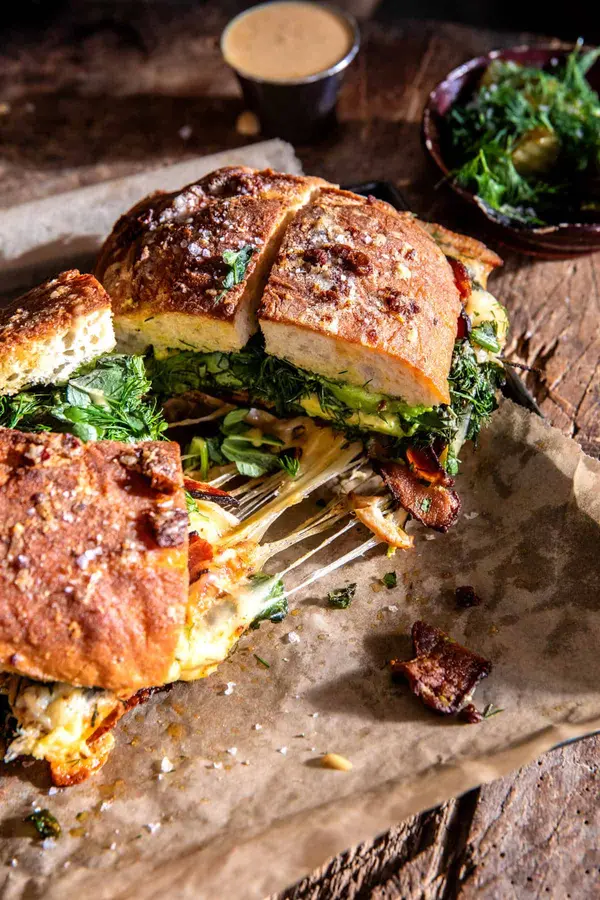 Honey Mustard Chicken, Bacon, Avocado Melt