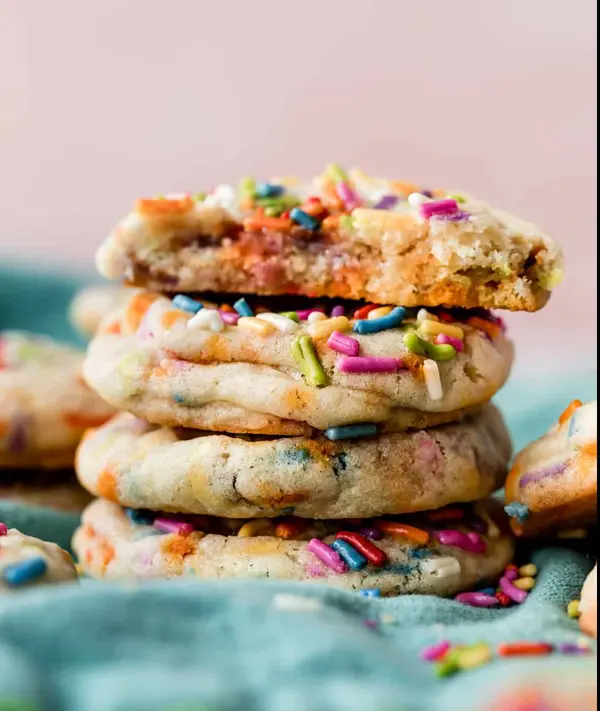 feature image of Drop Sugar Cookies with Sprinkles