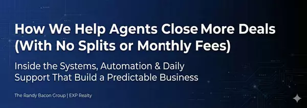 How The Randy Bacon Group Helps You Close More Transactions (While Keeping Your Commissions),Randy Bacon