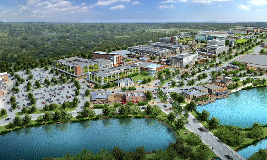 Valley Ranch master-planned community near New Caney TX with homes, retail, and amenities