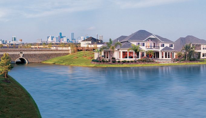 Shadow Creek Ranch master-planned community in Pearland, Texas