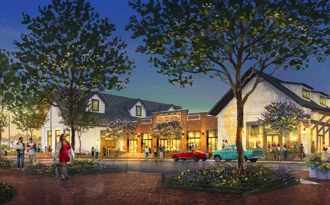 Grange neighborhood community area in Katy, TX