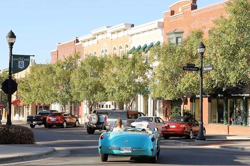Southlake Town Square shopping district