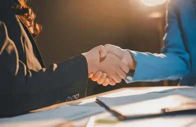 Realtor discussing offers with Texas home sellers