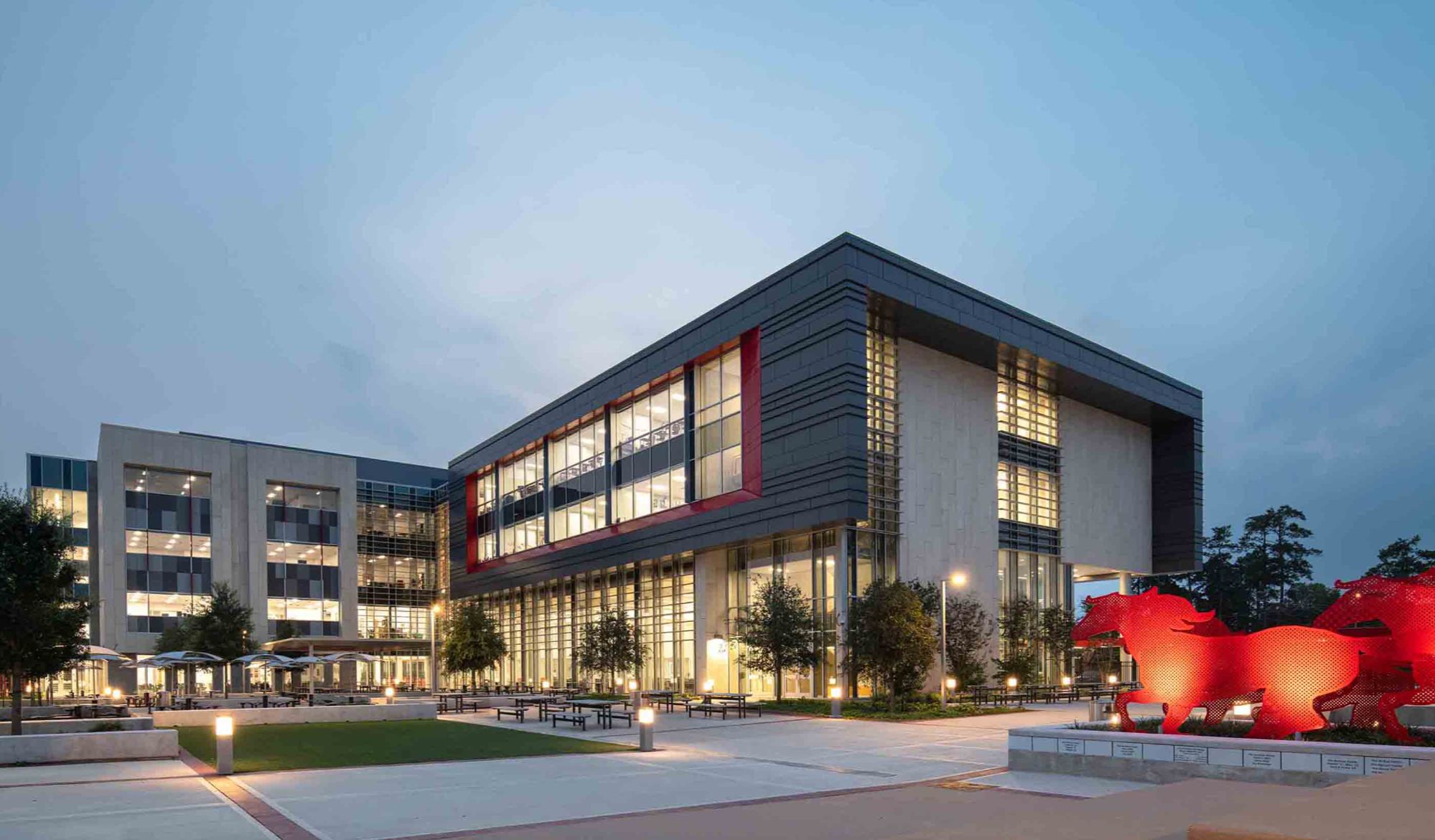 Memorial High School Houston TX campus