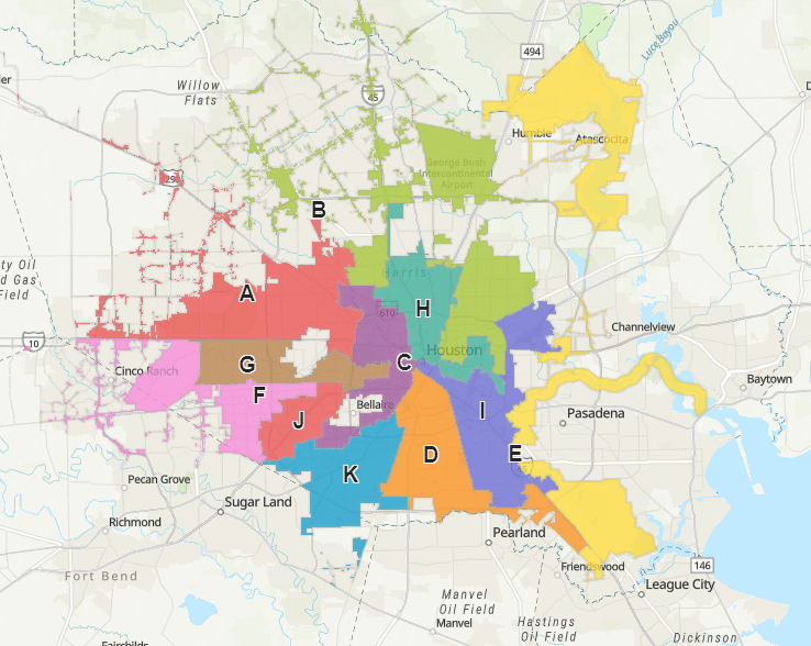houston map