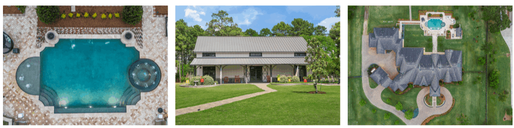 Luxury home with barn and acreage in Tomball TX offering equestrian potential and usable land near Houston