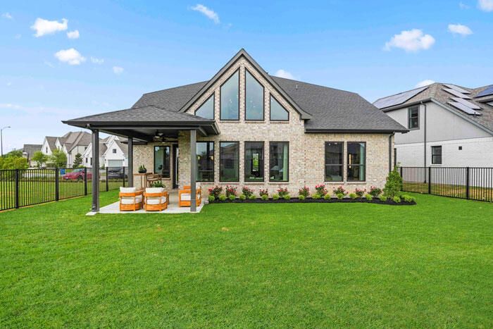 Newmark Homes Verona Plan in Prairieland Village