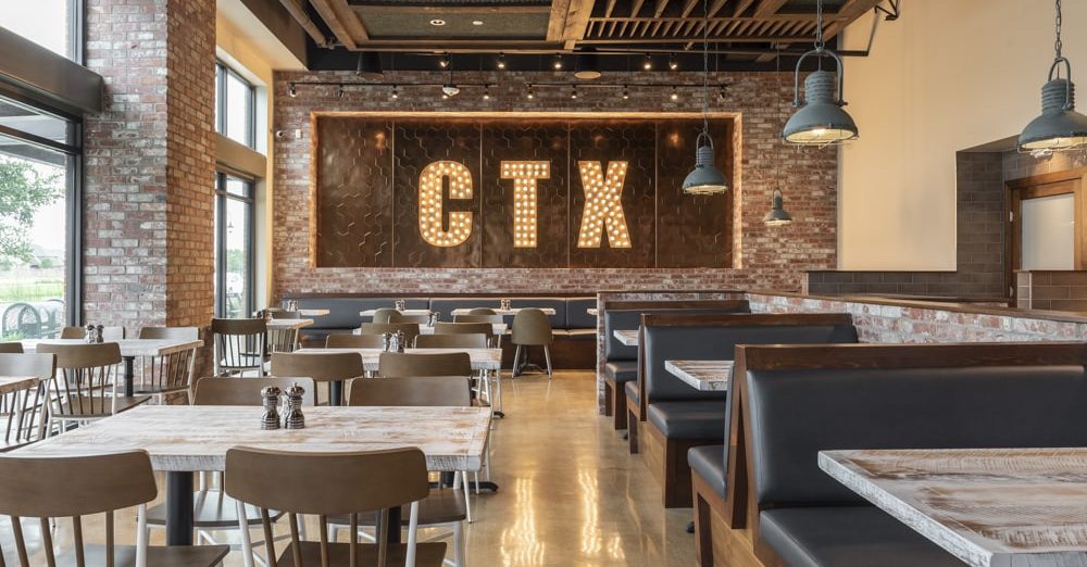 Local Table restaurant in Cypress, Texas, offering American cuisine, brunch and patio dining near the Bridgeland community.