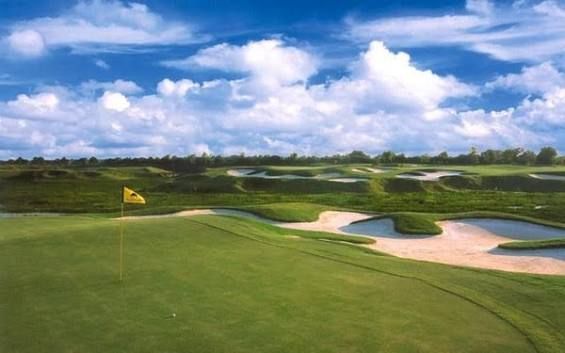 BlackHorse Ranch golf course community in Cypress, Texas