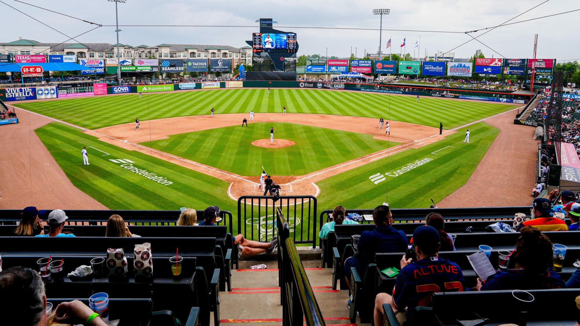 Constellation Field home of the Sugar Land Space Cowboys in Sugar Land TX