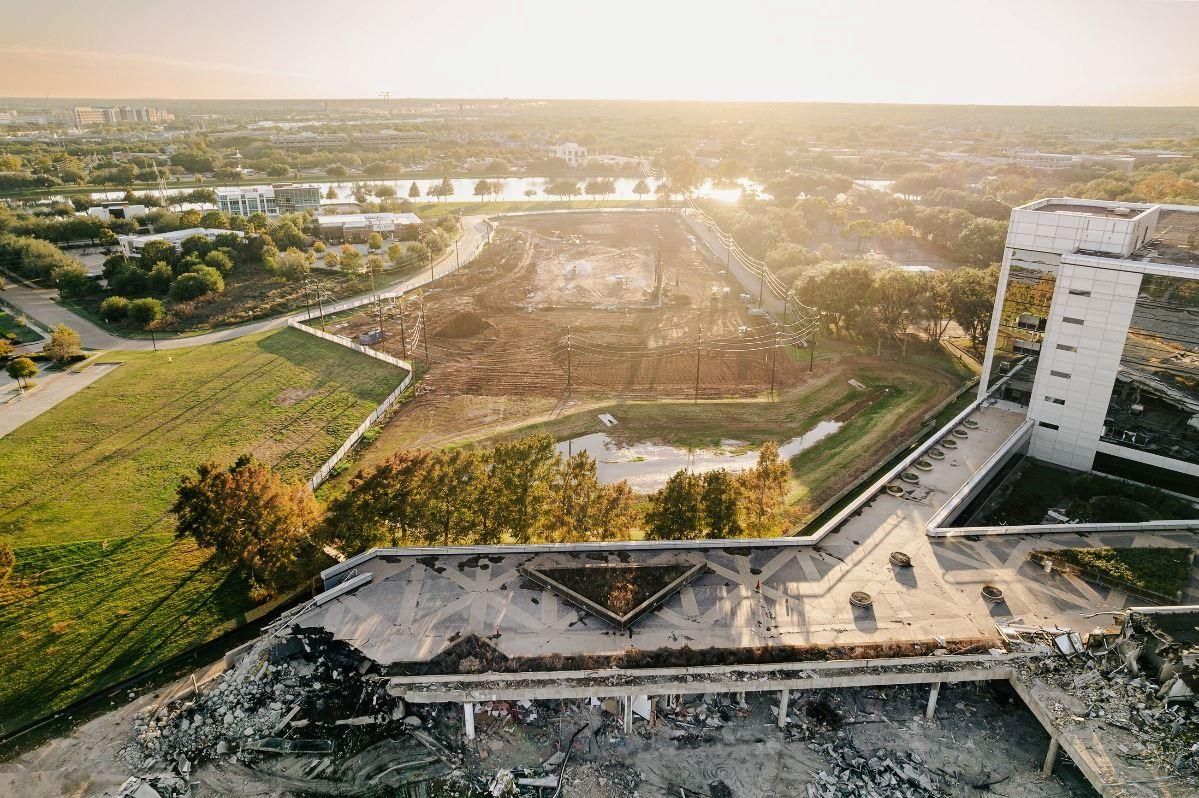 Lake Pointe Green redevelopment concept in Sugar Land TX