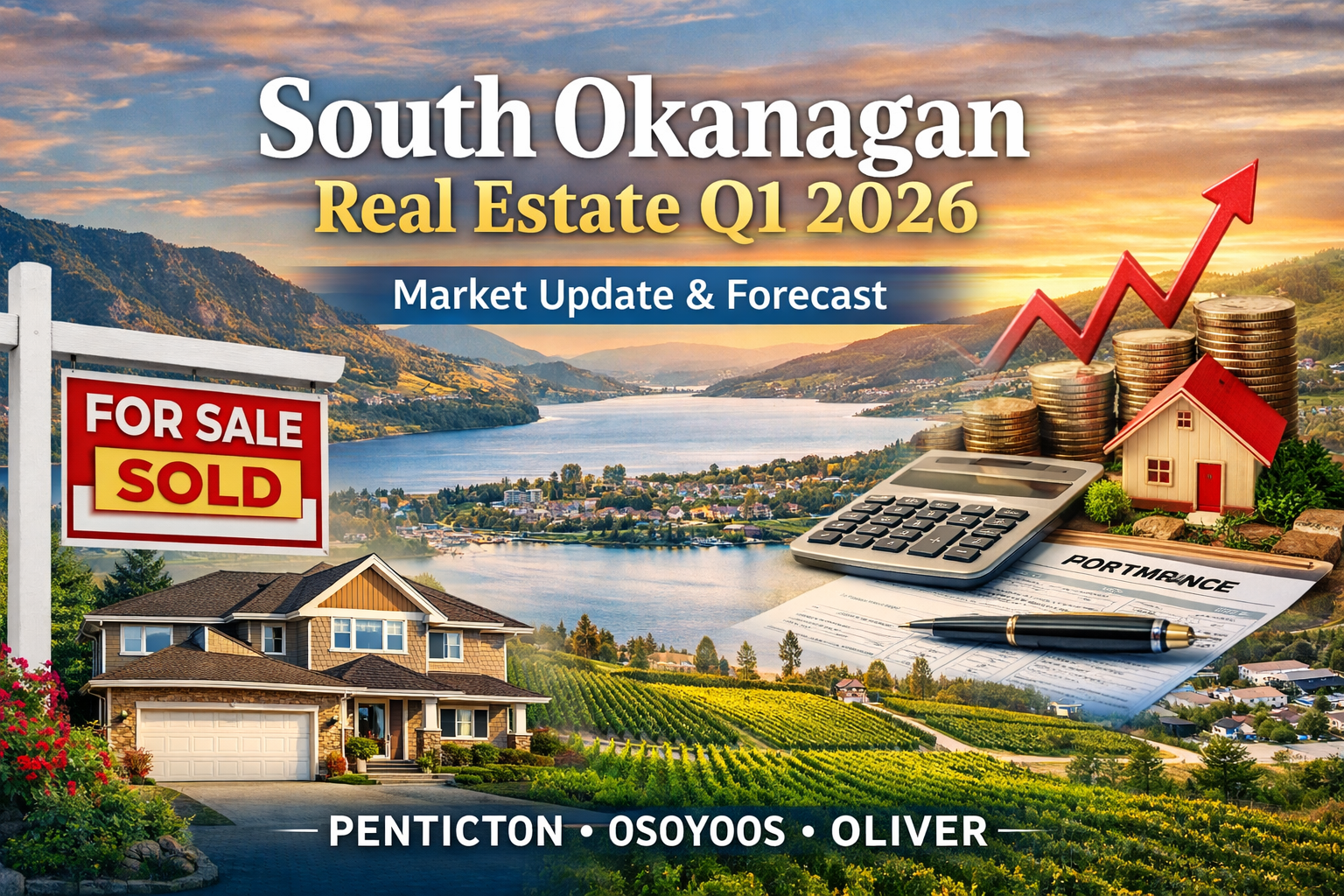 South Okanagan real estate market Q1 2026 — Penticton and Okanagan Lake