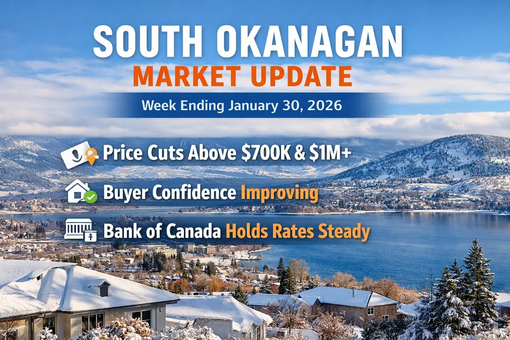 South Okanagan Real Estate Market Update: Stability, Selective Momentum, and a Clear Pricing Message