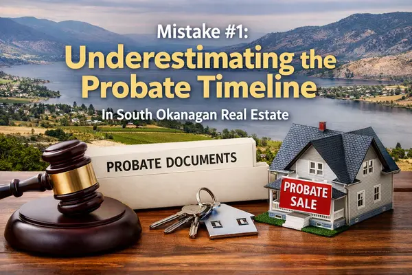 Mistake #1: Underestimating the Probate Timeline in South Okanagan Real Estate,Riccardo Manazza