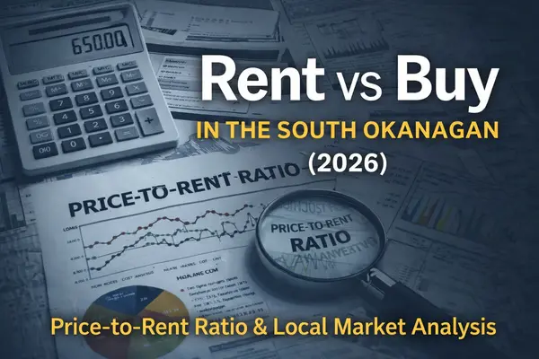 Renting vs. Buying in the South Okanagan: What the 2026 Numbers Actually Tell You