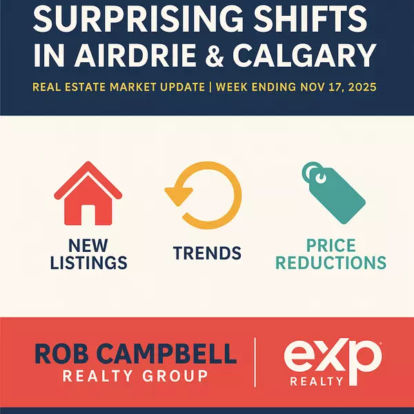  Surprising Shifts in Airdrie & Calgary Real Estate This Week | Nov 17, 2025 Market Breakdown