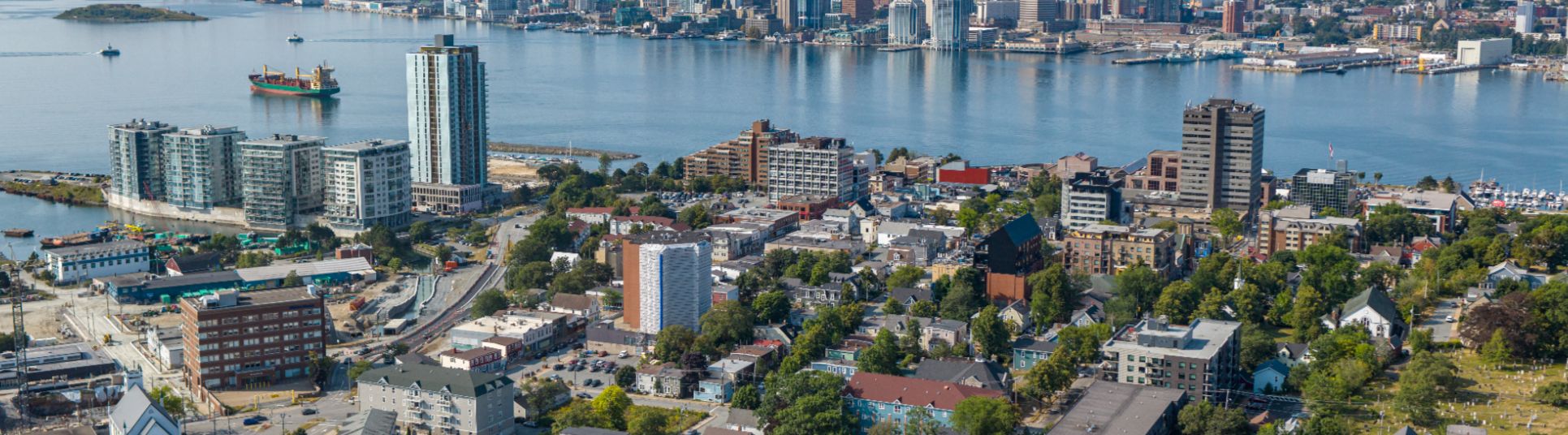Map of Halifax neighbourhoods highlighted for home buyers in 2025.