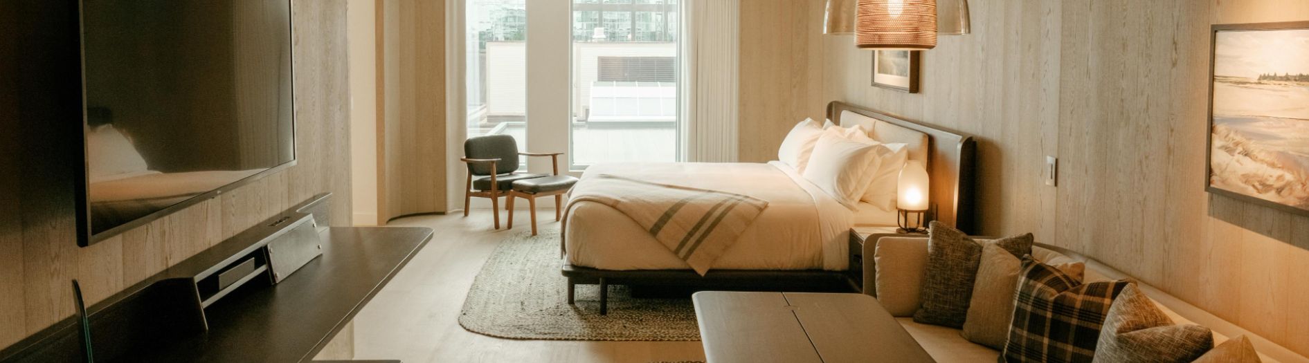 First-time buyer touring a Halifax home with a real estate agent