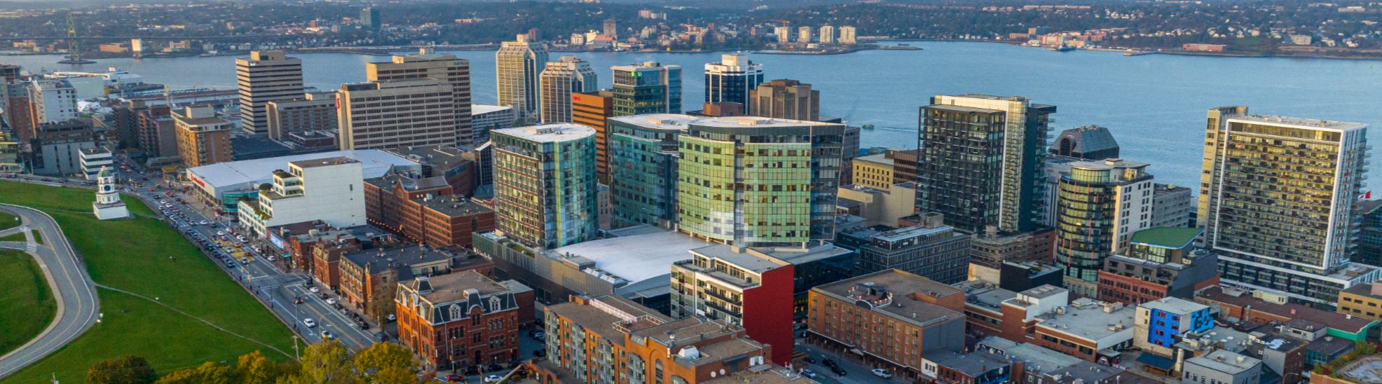 Halifax condo building showing amenities such as balconies and parking