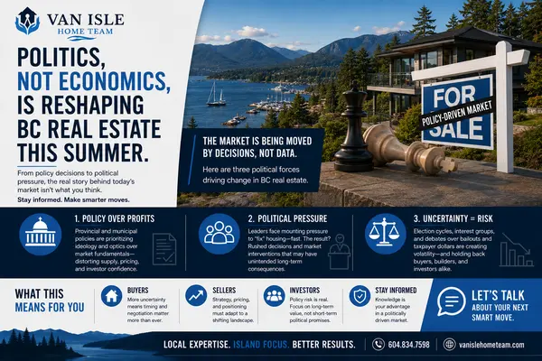 Politics, Not Economics, Is Reshaping BC Real Estate This Summer