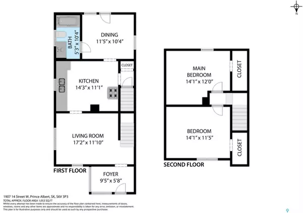 1907 14th STREET W, Prince Albert, SK S6V 3P3