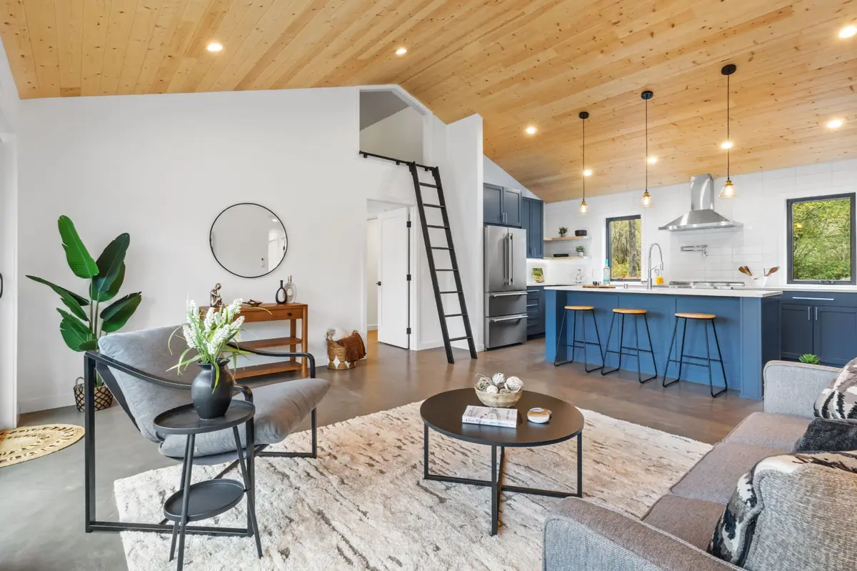 staged home for sale. 