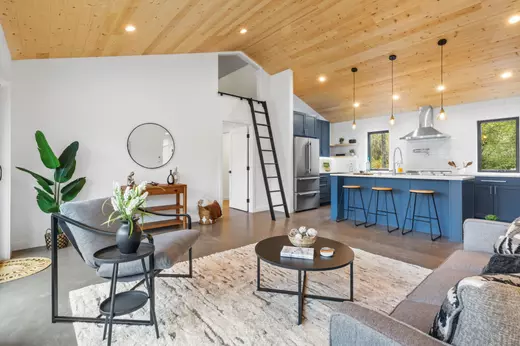 staged home for sale. 