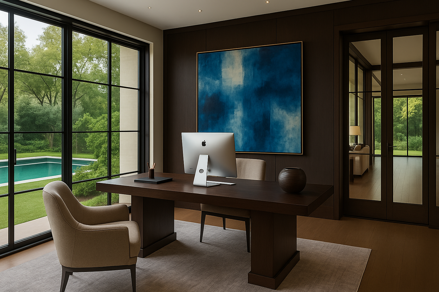 Modern luxury home in Houston master-planned community