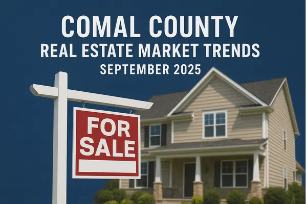 Comal County Real Estate Market Trends – September 2025,Yitzchak Pierson