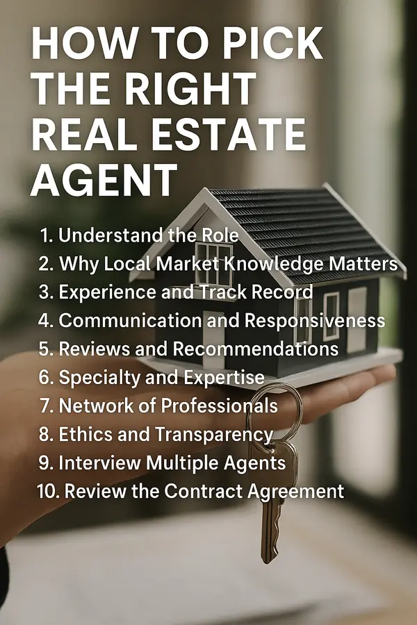 How to Pick the Right Real Estate Agent,Yitzchak Pierson
