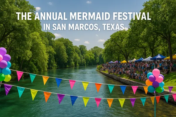 The Annual Mermaid Festival in San Marcos, Texas,Yitzchak Pierson