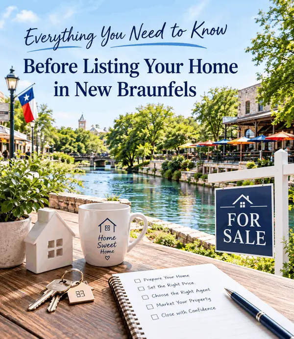 Everything You Need to Know Before Listing Your Home in New Braunfels