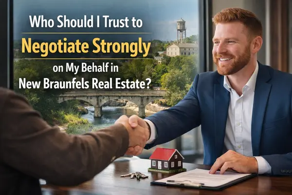 Who Should I Trust to Negotiate Strongly on My Behalf in New Braunfels Real Estate?,Yitzchak Pierson
