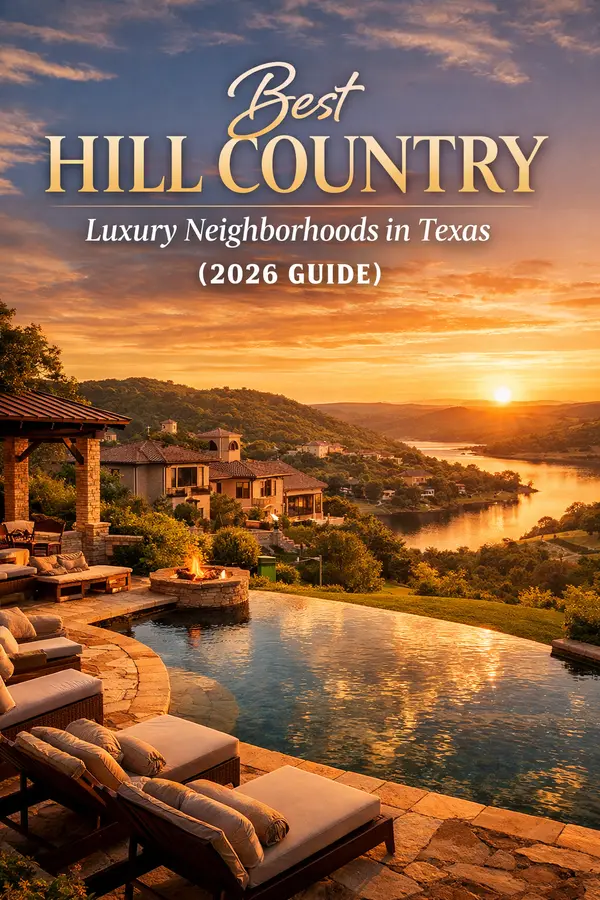 Best Hill Country Luxury Neighborhoods in Texas (2026 Guide),Yitzchak Pierson