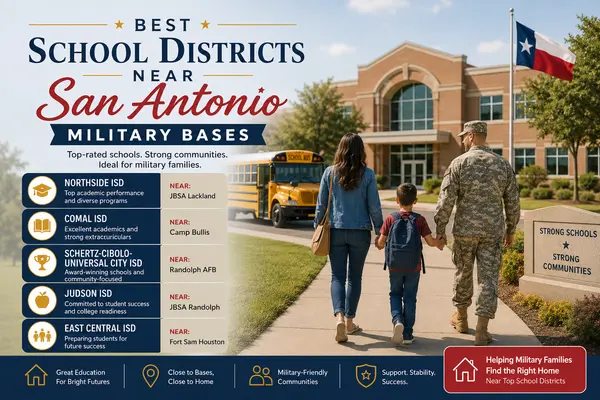 Best School Districts Near San Antonio Military Bases (2026 Guide),Yitzchak Pierson